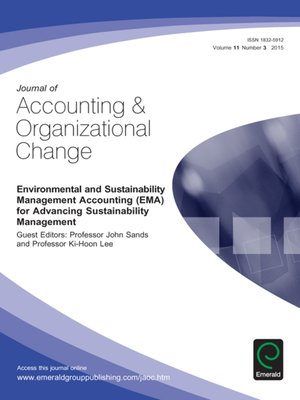 cover image of Journal of Accounting & Organizational Change, Volume 11, Number 3